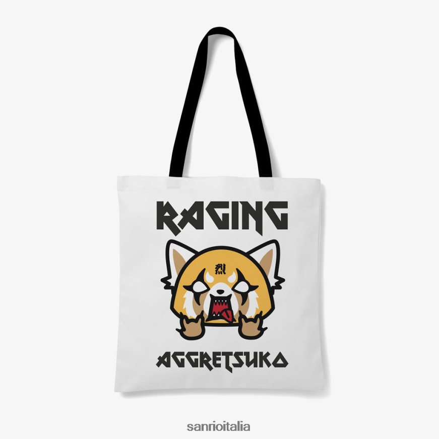 Sanrio accessorio Borsa tote personalizzata Aggretsuko Raging 0HF60J81