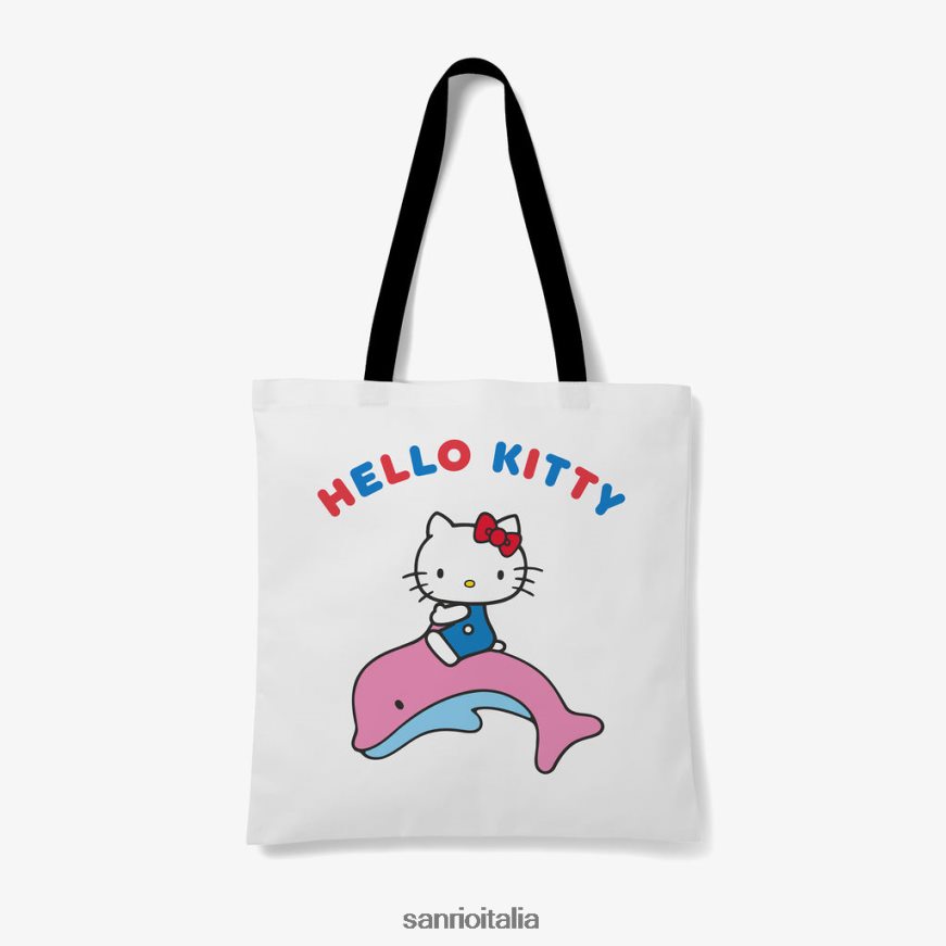 Sanrio accessorio Borsa tote personalizzata Hello Kitty Dolphin 0HF60J76