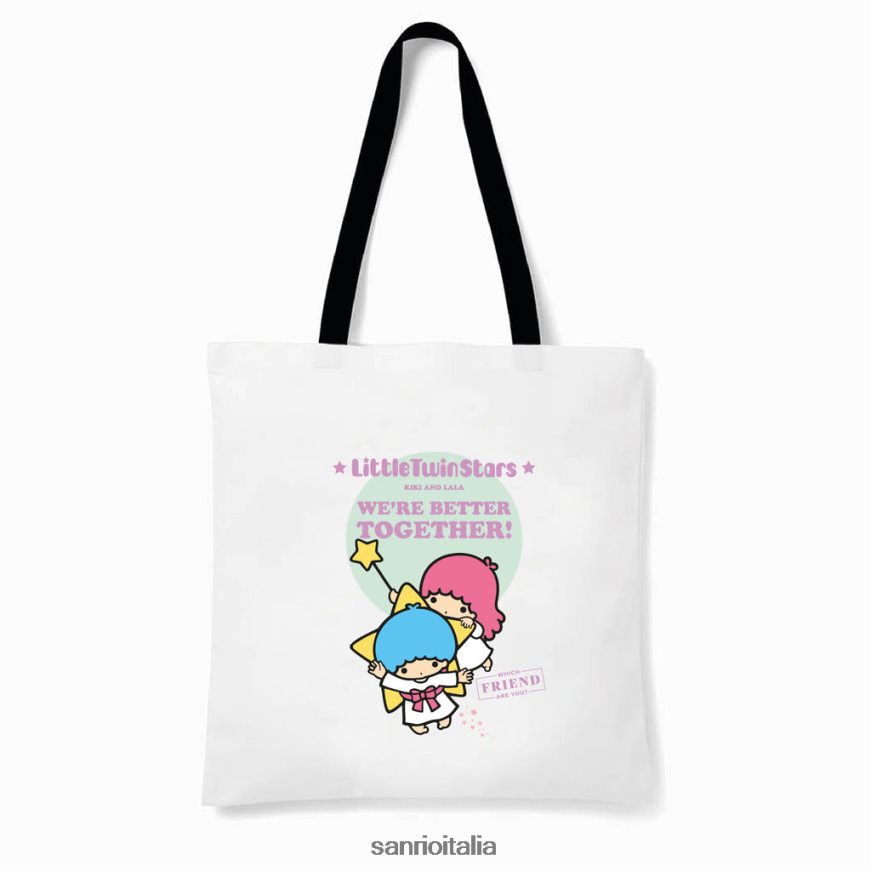 Sanrio accessorio quale amico sei la tua borsa tote con stelle gemelle 0HF60J104