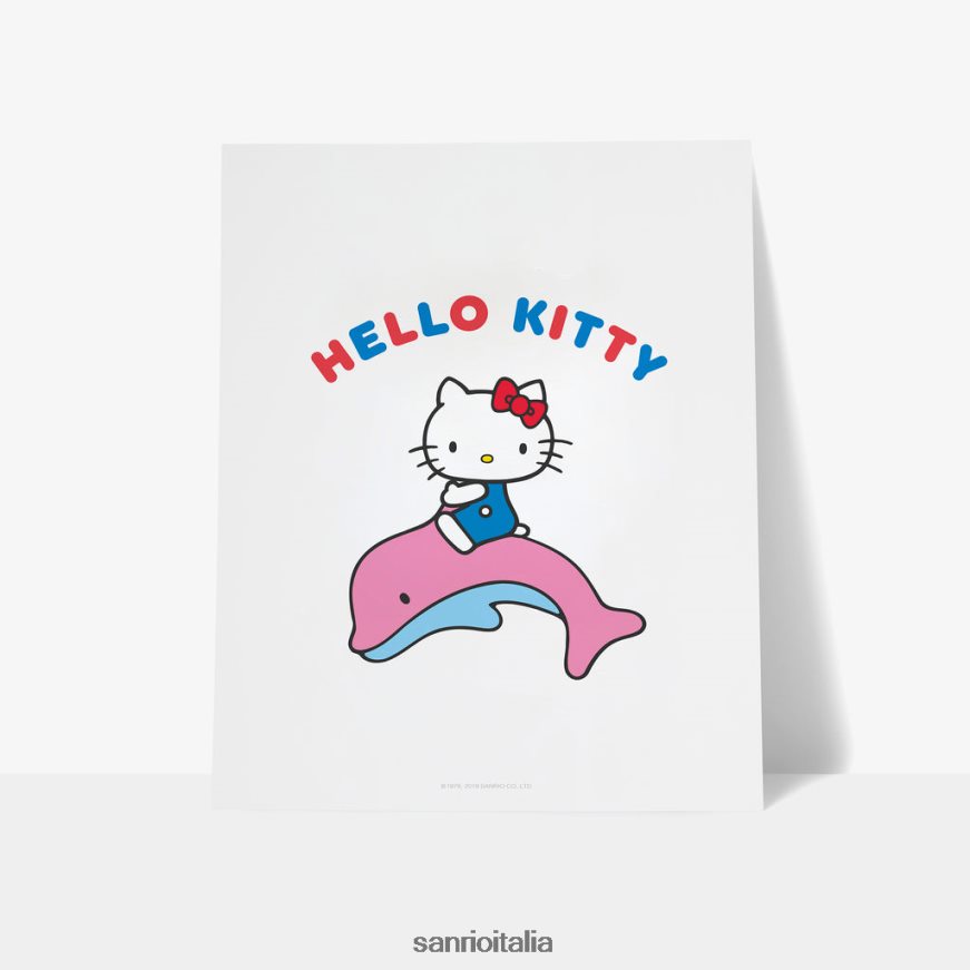 Sanrio accessorio stampa artistica personalizzata Hello Kitty Dolphin 0HF60J58