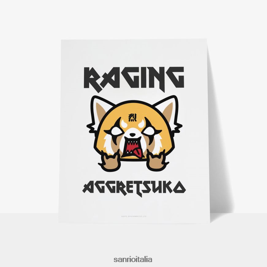 Sanrio accessorio stampa artistica personalizzata infuriante aggretsuko 0HF60J62