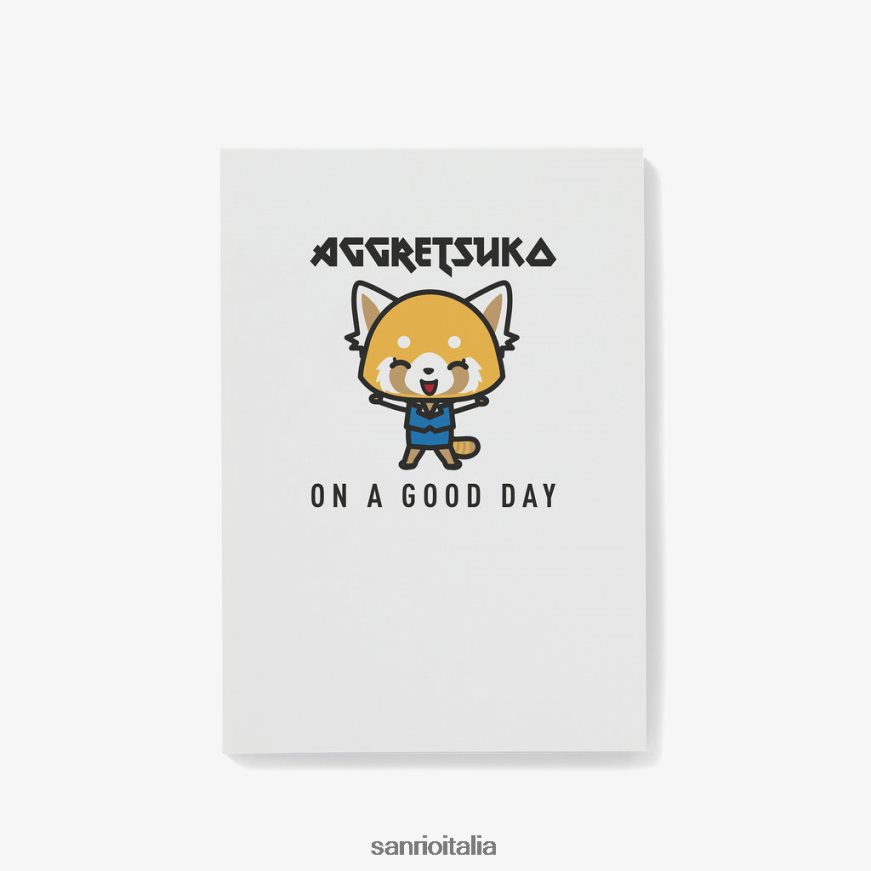 Sanrio accessorio aggretsuko blocco note personalizzato per una buona giornata 0HF60J43