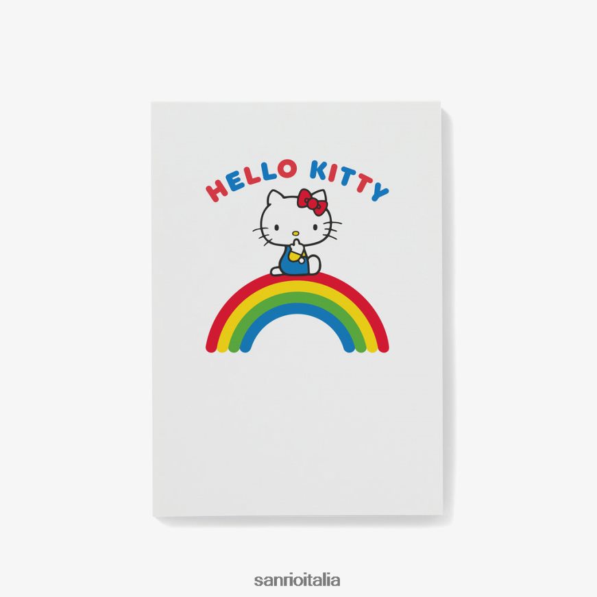 Sanrio accessorio blocco note personalizzato Hello Kitty Rainbow 0HF60J37