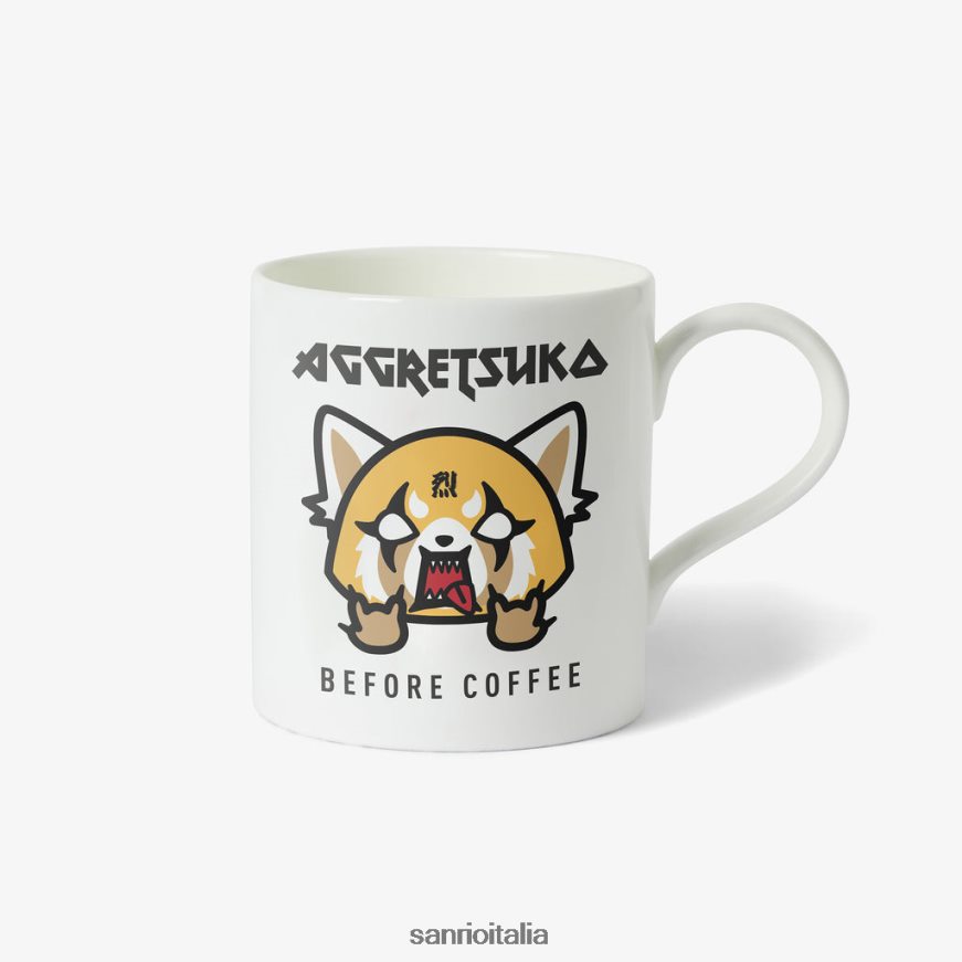 Sanrio accessorio aggretsuko tazza personalizzata prima e dopo il caffè 0HF60J68