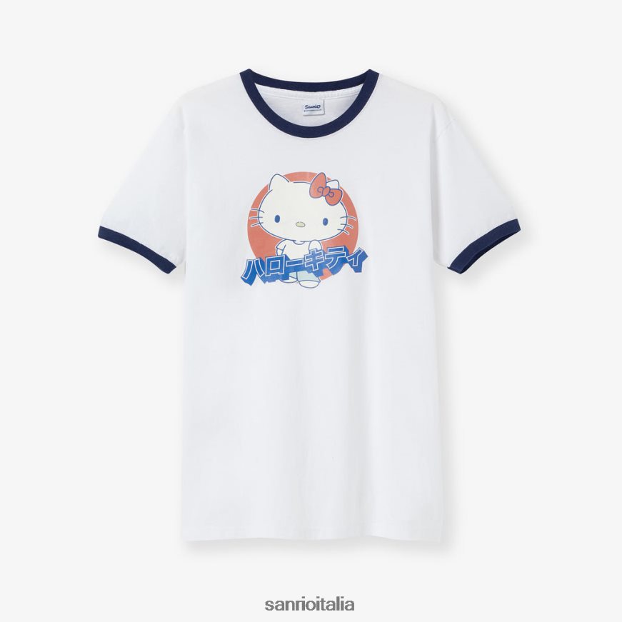 Sanrio vestiario T-shirt con suoneria grafica giapponese Hello Kitty 0HF60J14