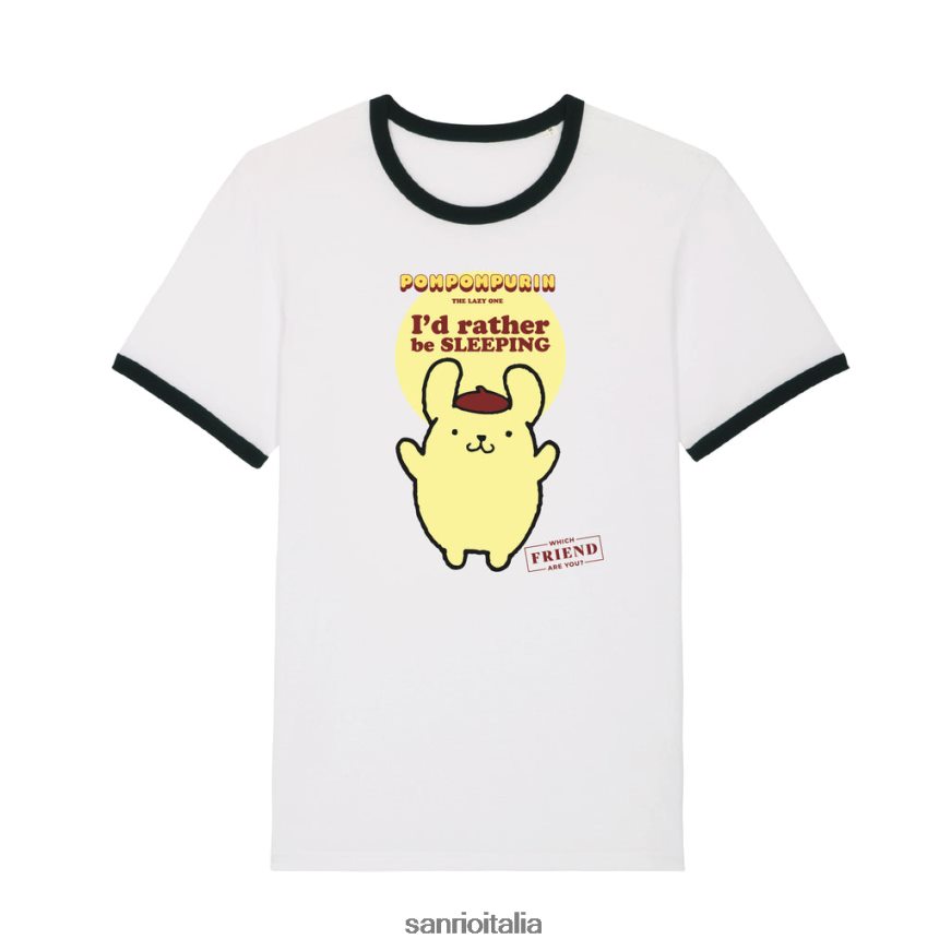 Sanrio vestiario quale amico sei maglietta pompompurin 0HF60J94